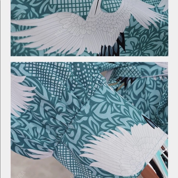 💕Sale💕”Crane”duster/robe/kimono - Picture 3 of 13